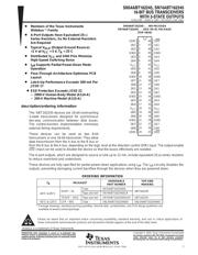 SN74ABT162245 数据规格书 1