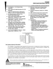 HCF4066BEY Datenblatt PDF