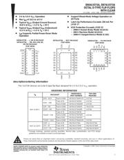 SN74LV273ADW 数据规格书 1