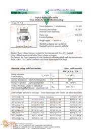 BZT52C15 数据规格书 1