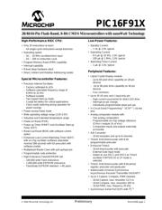 PIC16F914-I/PT datasheet.datasheet_page 3