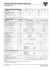 IRLU120 数据规格书 2