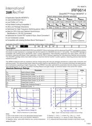 IRF6614 datasheet.datasheet_page 1