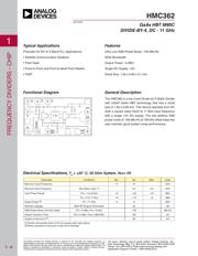 HMC362 datasheet.datasheet_page 1