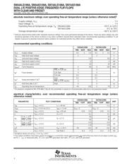 SN74ALS109ANE4 datasheet.datasheet_page 4