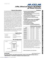 MAX6326UR29T datasheet.datasheet_page 1