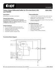 9DB1200CGLFT datasheet.datasheet_page 1