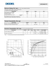 SBR30A60CTB-13 datasheet.datasheet_page 2