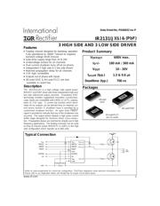 IR2131SPBF Datenblatt PDF