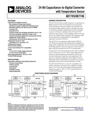 AD7745ARUZ-REEL Datenblatt PDF