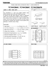 TC74HC08AP datasheet.datasheet_page 1