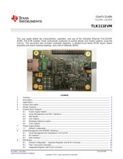 TLK111EVM datasheet.datasheet_page 1