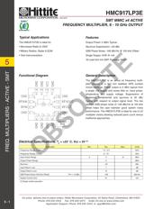 HMC917LP3ETR datasheet.datasheet_page 3