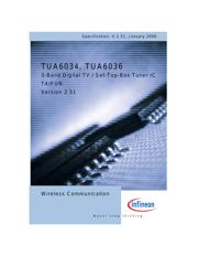 TUA 6034V 数据规格书 1