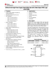 SN74LV1T125DBVR datasheet.datasheet_page 1