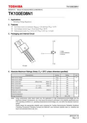 TK100E08N1 datasheet.datasheet_page 1