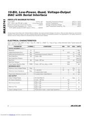 MAX5741EUBT datasheet.datasheet_page 2