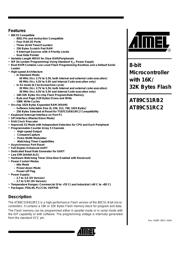 AT89C51RB2-RLTUM Datenblatt PDF