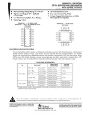 SN74HC241N 数据规格书 1