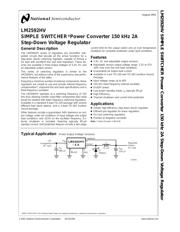 LM2592HVS-ADJ/NOPB 数据规格书 2