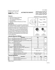 IRFR2607ZTRPBF datasheet.datasheet_page 1