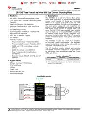 DRV8303DCAR datasheet.datasheet_page 1