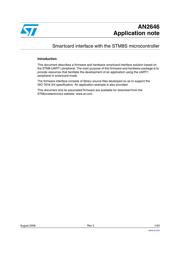 STM8S105K4U6ATR 数据规格书 1