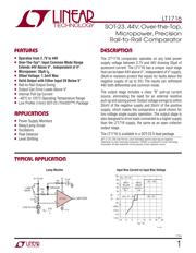 LT1716IS5#TRMPBF Datenblatt PDF