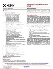 XC95288XL-10TQ144I datasheet.datasheet_page 1