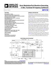 ADF4159CCPZ Datenblatt PDF