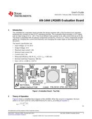 LM2695EVAL 数据规格书 1