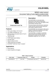 H3LIS100DLTR datasheet.datasheet_page 1