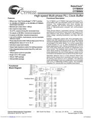 CY7B993V-5AI 数据规格书 1
