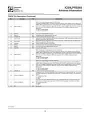 9LPRS365BGLF datasheet.datasheet_page 4