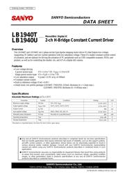 LB1940U 数据规格书 1