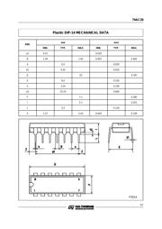 74AC20 数据规格书 5