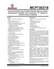 MCP73837-FCI/MF Datenblatt PDF