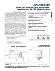 MAX4321EUK-T datasheet.datasheet_page 1