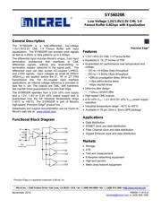 SY56020RMG datasheet.datasheet_page 1