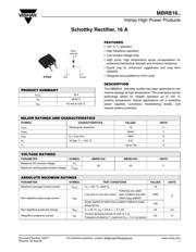 MBR1645-E3/45 数据规格书 1