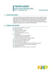 74CBTLV3245BQ datasheet.datasheet_page 1