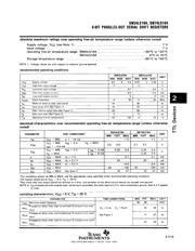 SN74LS164NSR datasheet.datasheet_page 5