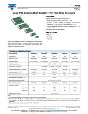 TNPW12062K00BETA 数据规格书 1