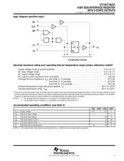 CY74FCT823CTQC datasheet.datasheet_page 3