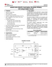 ADS8319IDGST 数据规格书 1