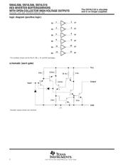 SN74LS06N 数据规格书 2