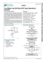 LF412ACN 数据规格书 2