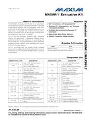 MAX9611EVKIT+ Datenblatt PDF