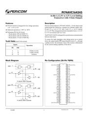 PI74AVC164245AEX datasheet.datasheet_page 1