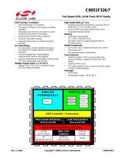 C8051F327-GMR datasheet.datasheet_page 1